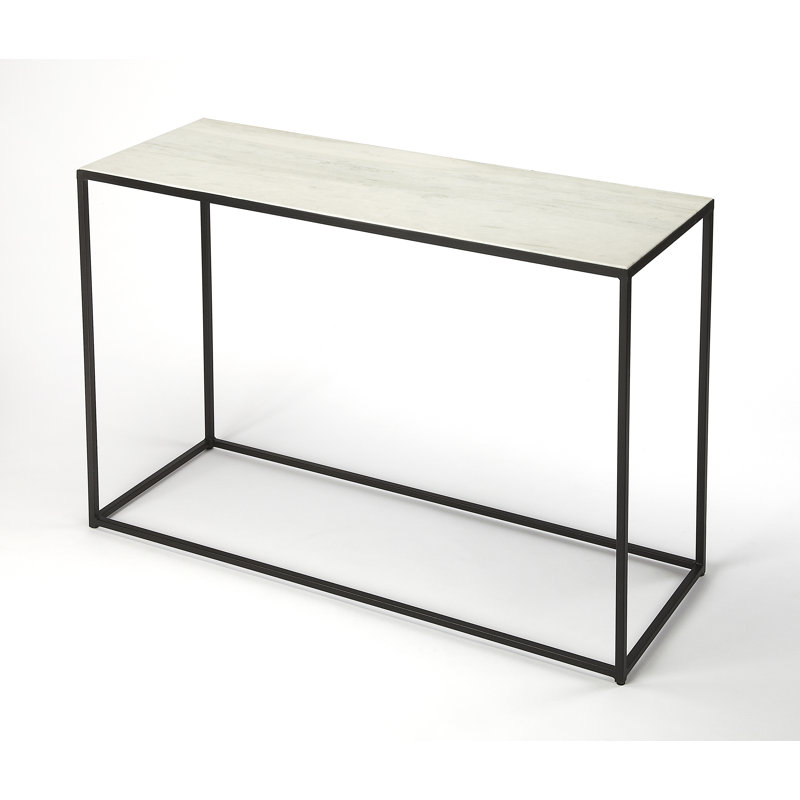 Brickerville 110cm Marble Top Console Table