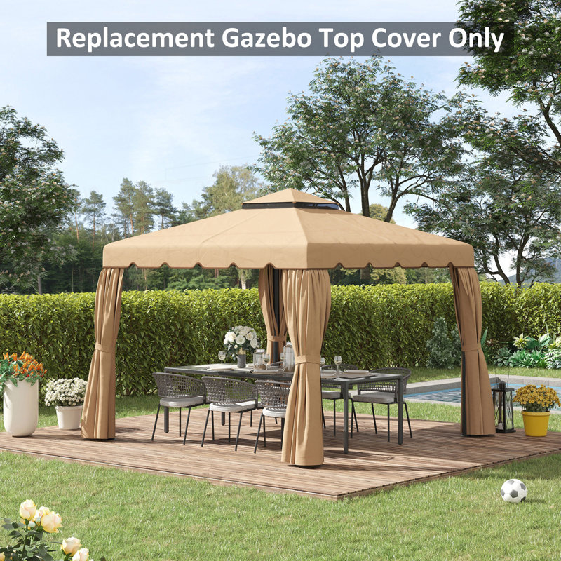 Auvent de remplacement pour abri de jardin polyvalent