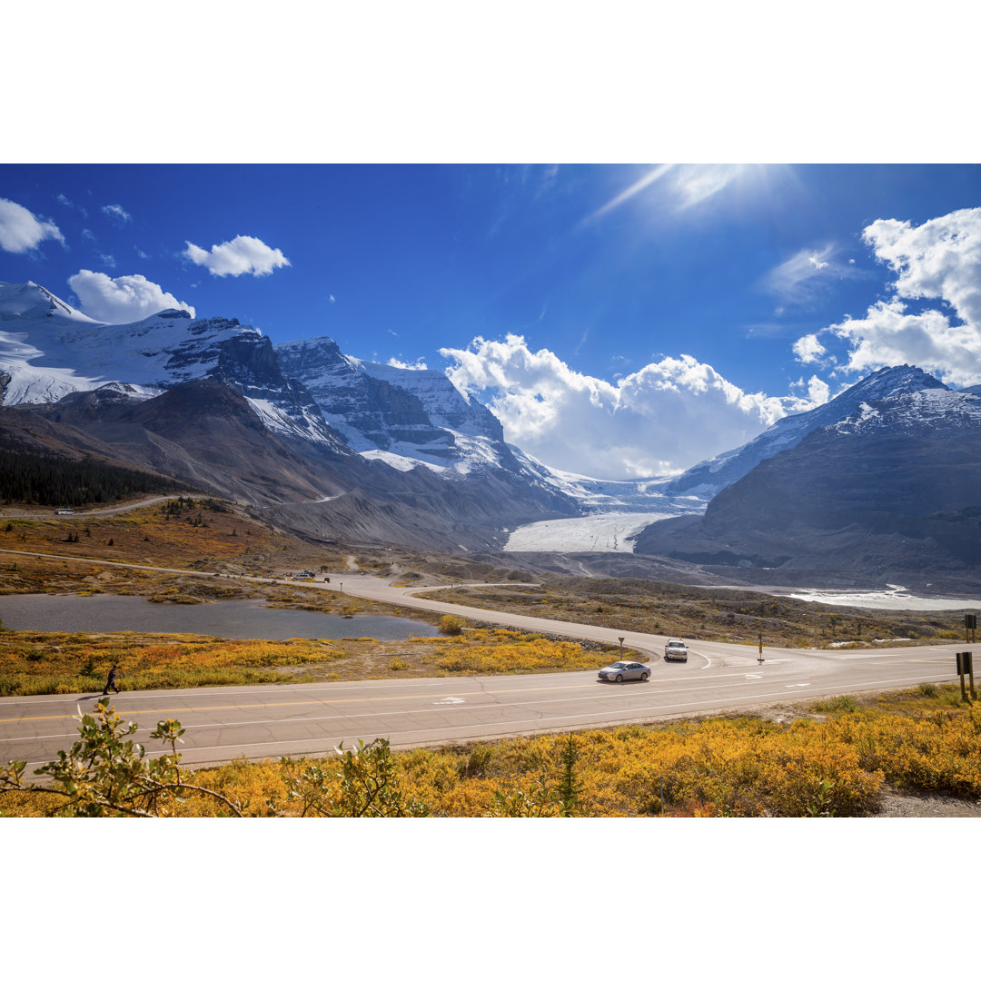 Columbia Icefield von Spondylolithesis - Drucken