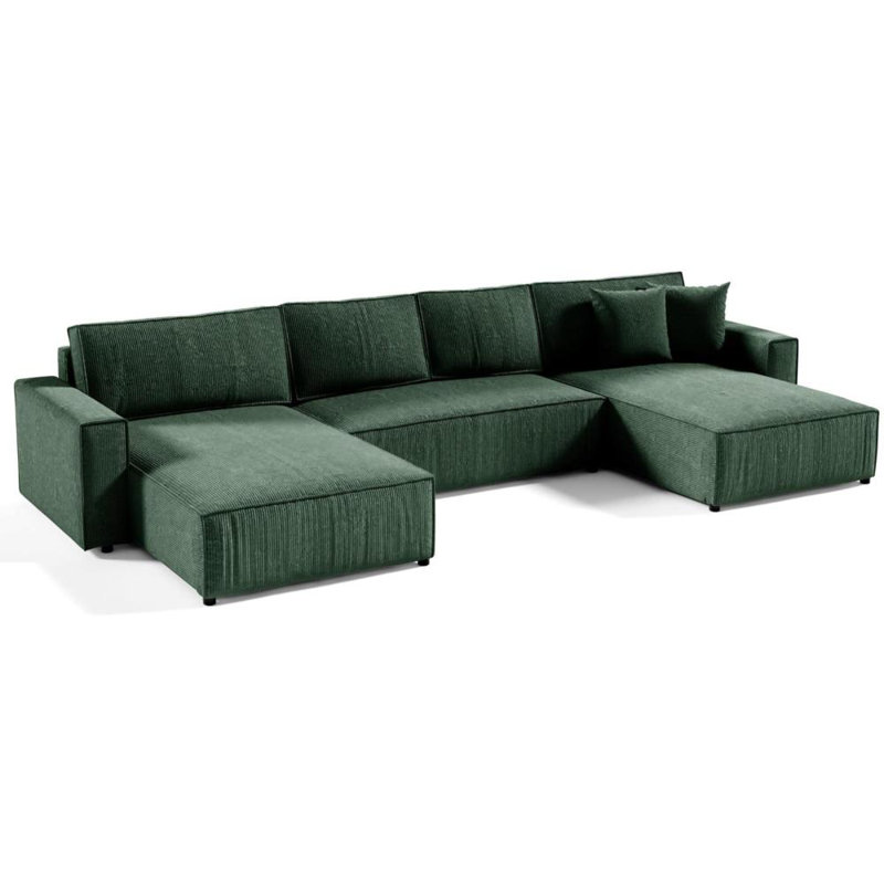 Beyazit 6 Seater Sofa Bed, Green