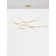 RACCIO 23 - Light Gold LED Geometric Pendant