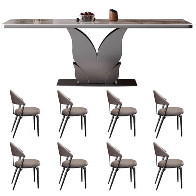 Small household simple table and chair
