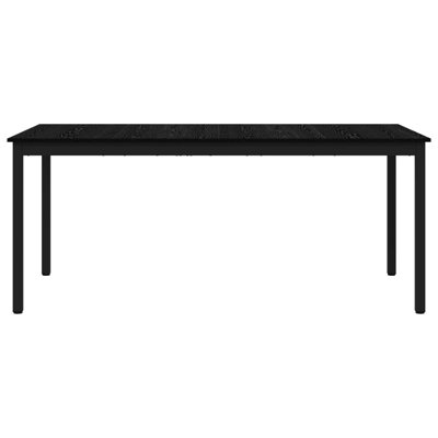 Metal Base Dining Table