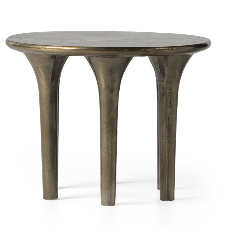 Kelden End Table, Aged Bronze