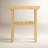 Amelia Side Table Natural Oak-120054620