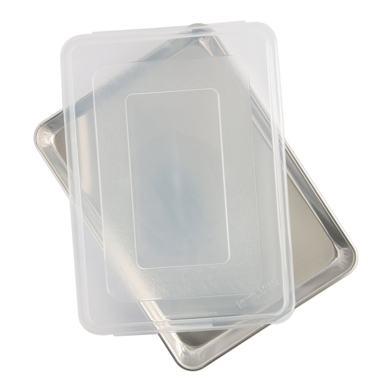 Nordic Ware Naturals® Hi-Side Sheet Cake Baking Pan with Lid