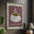 Modern Coffee III Framed Print - Solid Wood-185455690