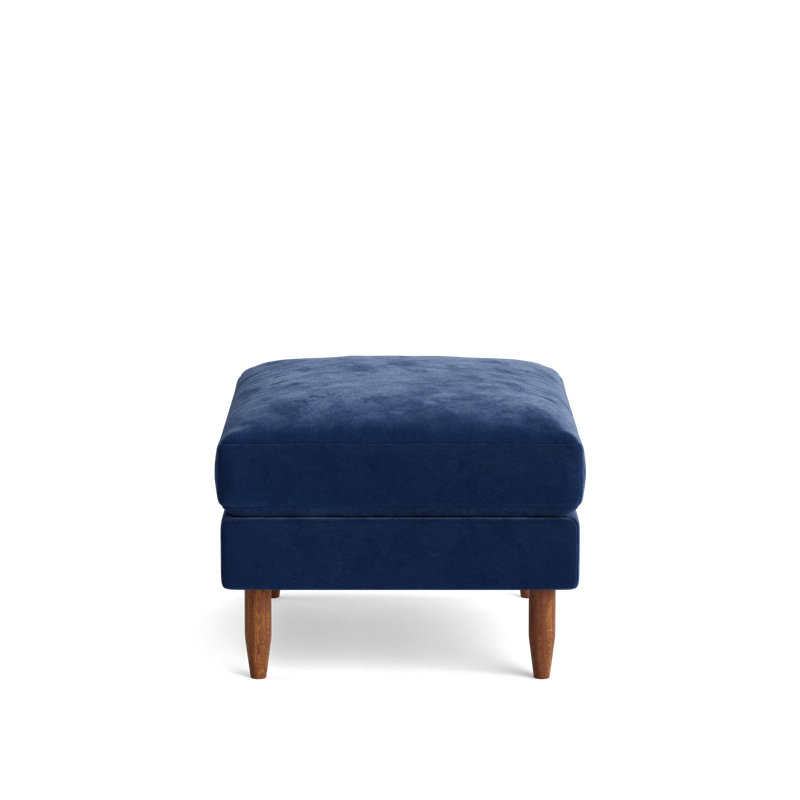 Skinny Fat Ottoman, Performance Velvet - Uniform