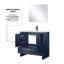 Meuble-lavabo de salle de bain 36 po X P 20 po P, comptoir en marbre de culture, ensemble de robinet et robinet de 28 po Miroir-637327787