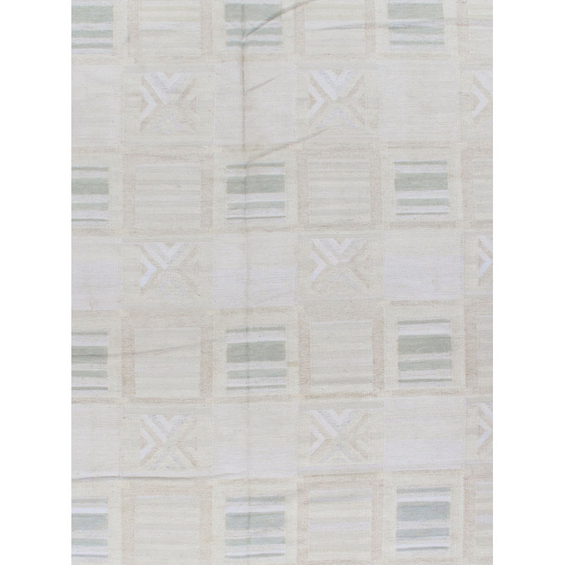 Area Rug in Oatmeal/Greeny