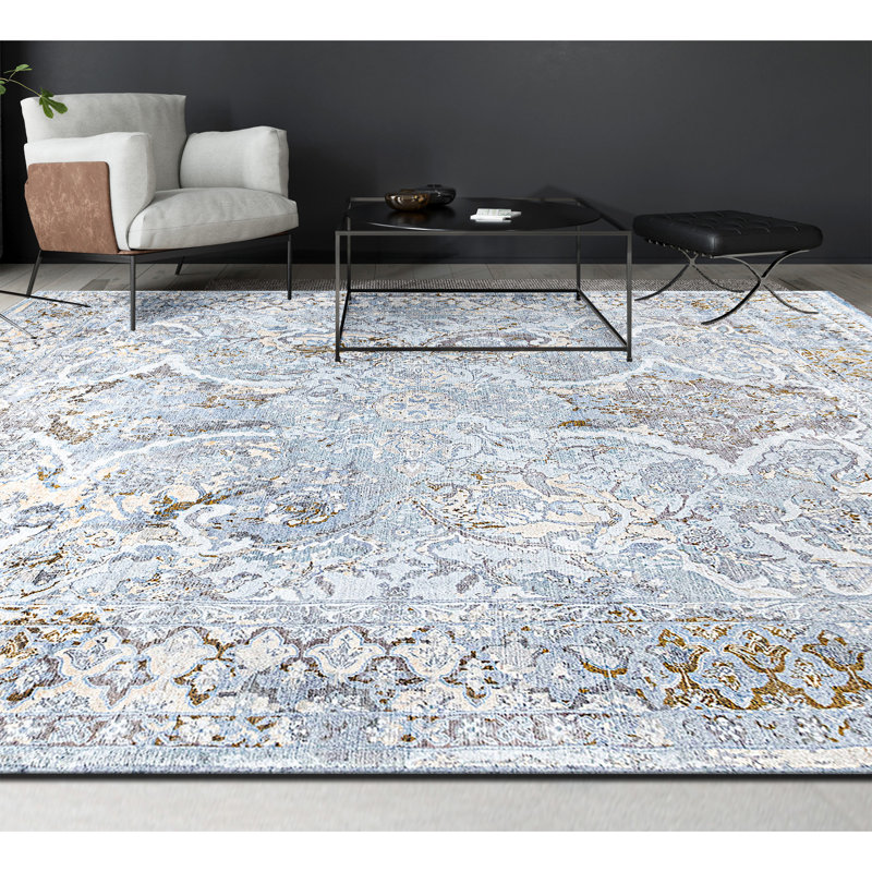 Hand Knotted Area Rug in Multi, Rectangle 9' x 12'