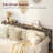 Narrow Console Sofa Table With Charging Station, Skinny Behind Couch Table For Living Room, Hallway, Foyer, Built-In Power Outlets, Space-Saving Design, Sturdy Construction-1119912836