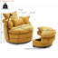 Fauteuil demi-tonneau pivotant à 360 °-315484314