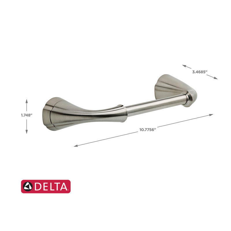 Addison Wall Mounted Toilet Paper Holder, Brilliance Stainless