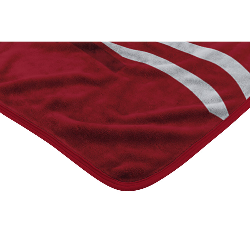 Throw Blanket, Red/White, Alabama Crimson Tide