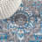 Stimpson Vintage Medallion Peacock Blue/Gray Rug-1278784490