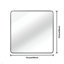 Miroir de salle de bain carré en métal noir 36 po x 36 po.-894591488-973440726-984401188