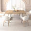 Table de salle à manger extensible KELVIO Farmhouse-1623096220-1623096217