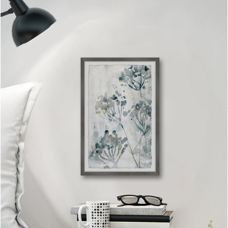 Mystic Blooms by Parvez Taj - 1 Piece Single Picture Frame Painting, 45 cm H x 38 cm W