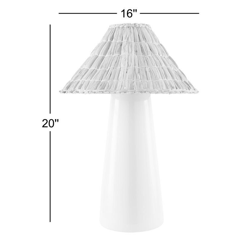 Boracay Calani Vikundu Table Lamp, Blue