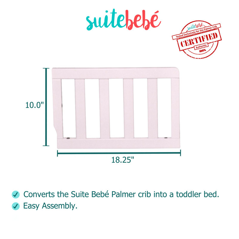Barrière de sécurité pour tout-petits Palmer, Rose pastel