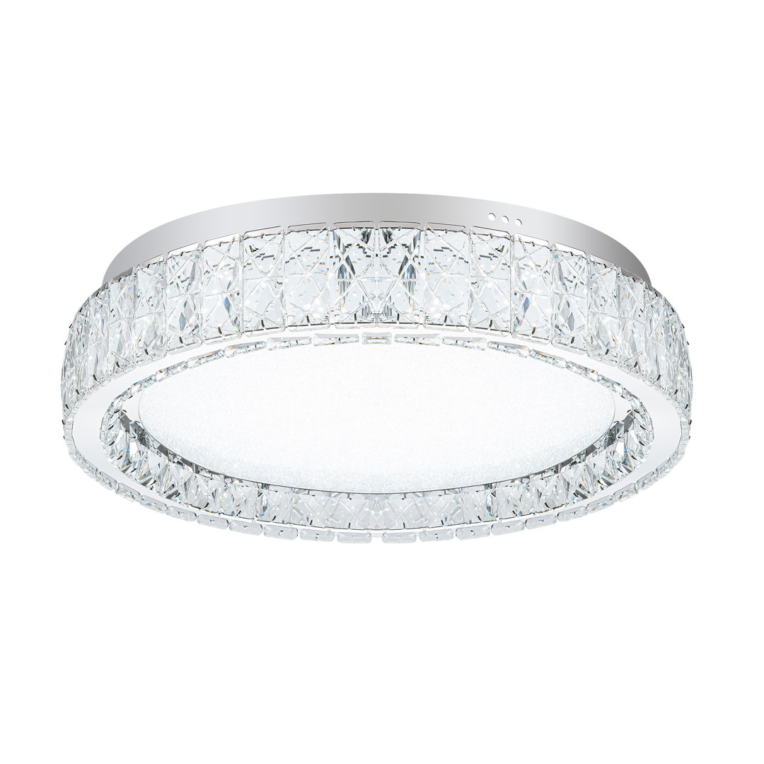 Ladrena Dimmable Crystal LED Flush Mount Mercer41 