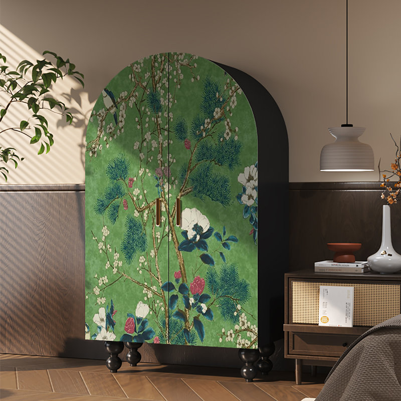 Armoire rétro à portes doubles