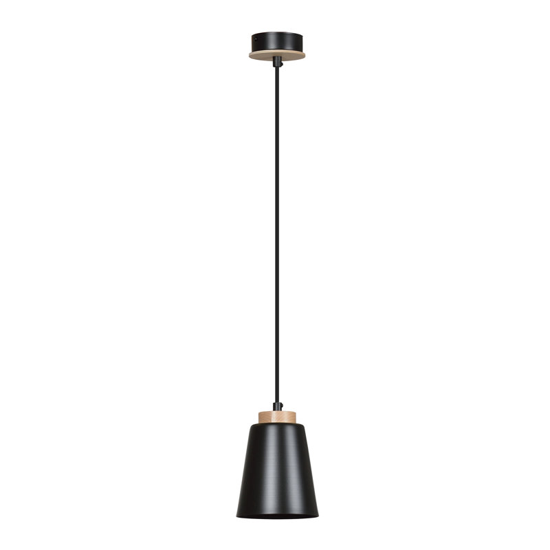 Bauman 1 - Light Bell Pendant, Black