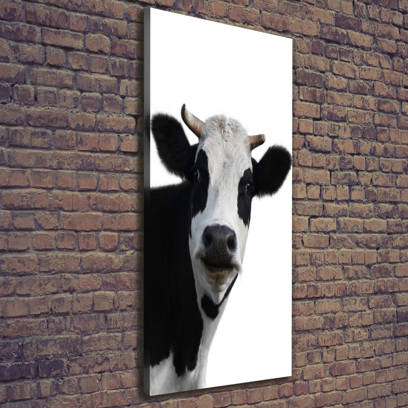 A Bred Cow - Wrapped Canvas Print