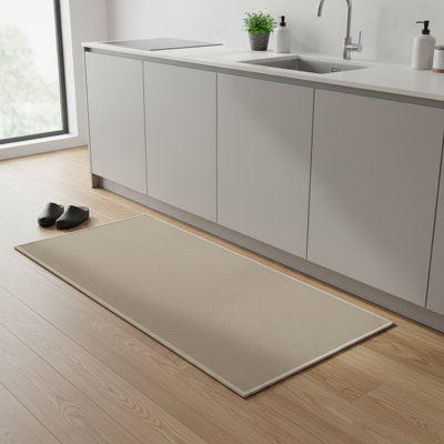 20"×32" Comfort Kitchen Floor Mat, Rubber Backed Non-Slip Washable Rug with Absorbency for Front of Sink