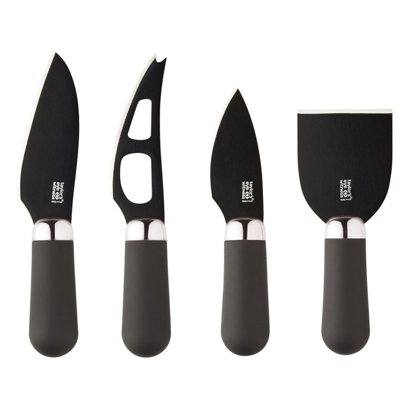 Taylors Eye Witness Hollow Edge Cheese Knife Set