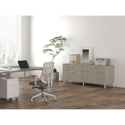 Dash 72 " Wide 4 Lateral Filing Cabinet