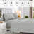 Superior 600 Thread Count Cotton Blend Solid Deep Pocket Bed Sheet Set-2085125574-2034301033