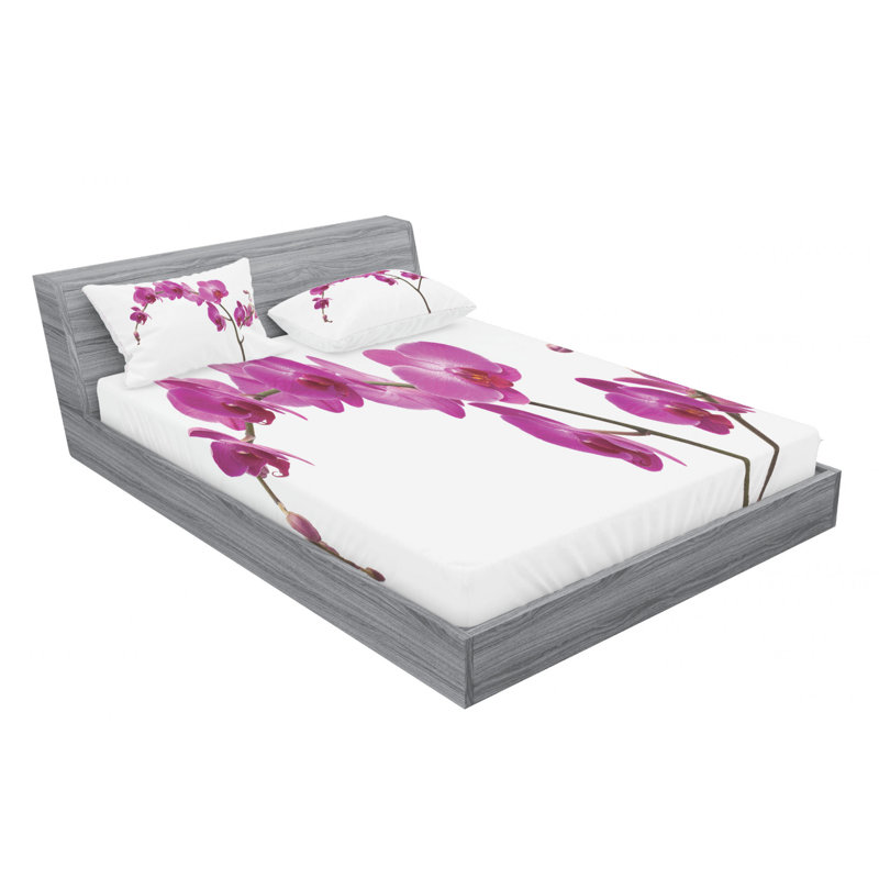 Microfiber Floral, Full Pillowcase