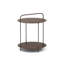 Azema Round Metal Outdoor Side Table , 45cm cm W 45cm cm D