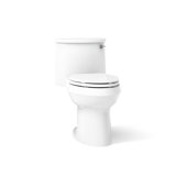 Adair 1.28 GPF Water Efficient Elongated One-Piece toilet (Seat Included)