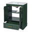 Meuble-lavabo 24 po avec lavabo en céramique-133409231