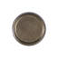 Table de chevet moderne et contemporaine en aluminium martelé à la main avec surface brillante antique, table de bout compacte et ronde-794057910