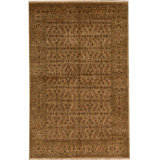 Marquis Wool Oriental Area Rug in Brown