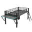 Lit mezzanine avec bureau Gaming, DEL-1865850005