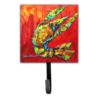 Porte-laisse et crochet mural crawfish hot craw