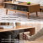 Table basse moderne moderne en bois massif avec rangement-2134242428