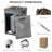 Square Propane Smokeless Fire Pit-782852438