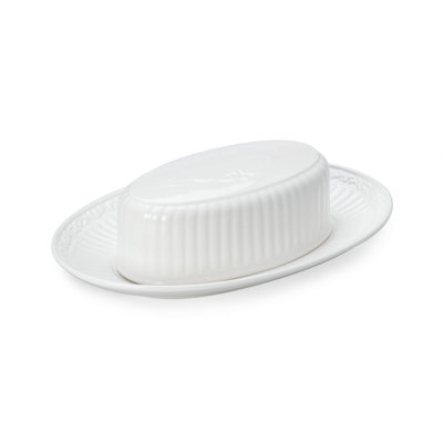 Mikasa Italian Countryside Covered Butter Dish