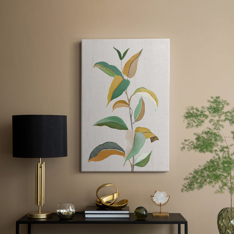 Touched with Sage I -Gallery Wrapped Cavas, 18" H x 12" W