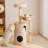 4 Tiers Cat Tree with Condons,Perch,Scratching Posts