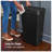 Rubbermaid Touch-Top Kitchen Trash Can Storage with Lid, 12.2 Gal, Black, 2 Pack