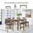 Kameika Counter Height Dining Bench