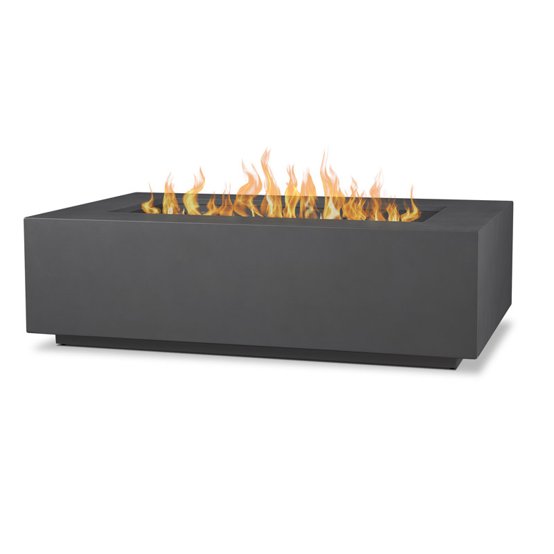 Real Flame Aegean 5 Seat Outdoor Patio Furniture Set With Fire Table