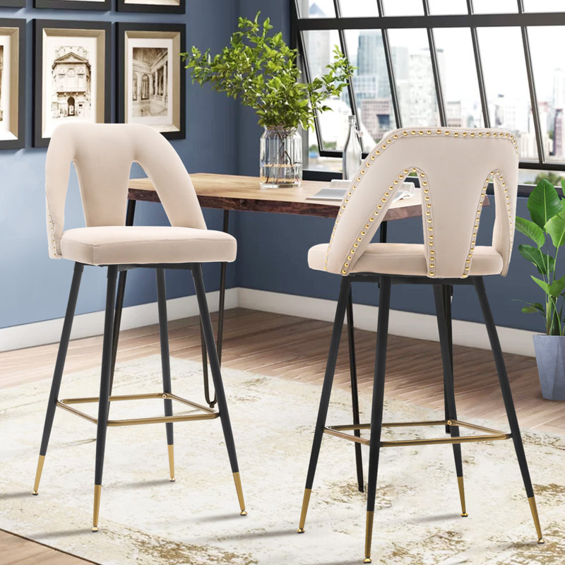Tabouret de bar 29,5 po Buskerud, Beige